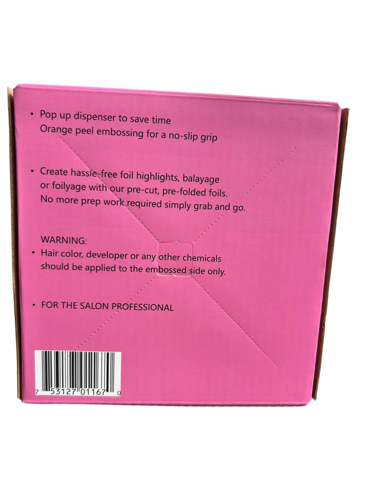 Salon Stash Embossed, Pre-Cut, Pop-up Hair Foils (500 Sheets)