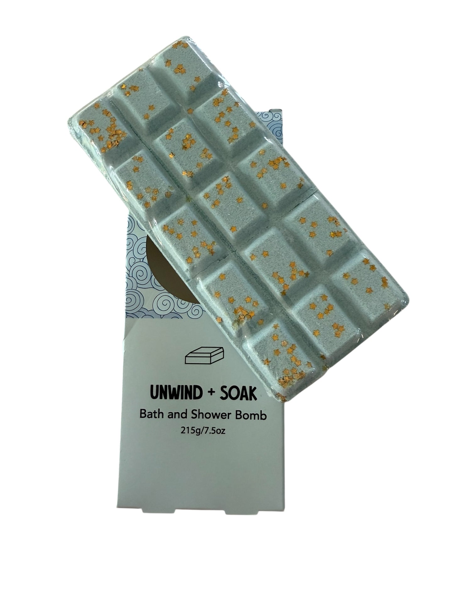 Bath Bomb Bar – 7.5oz Relaxing Aromatherapy Bath Bricks