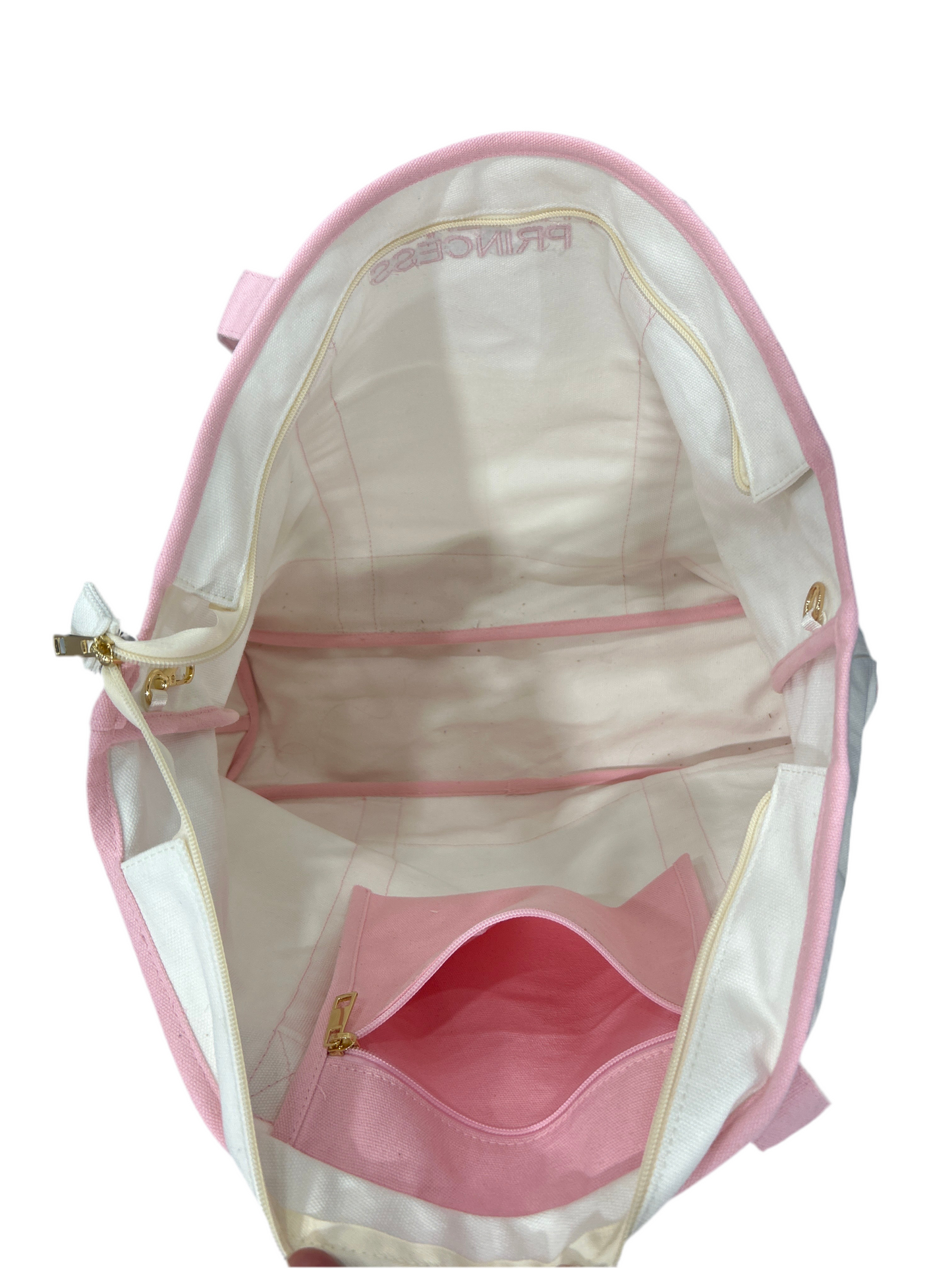 PASSENGER PRINCESS Oversized Canvas Boat Tote – Travel, Beach, & Road Trip Bag, 22" x 5.5" x 15"