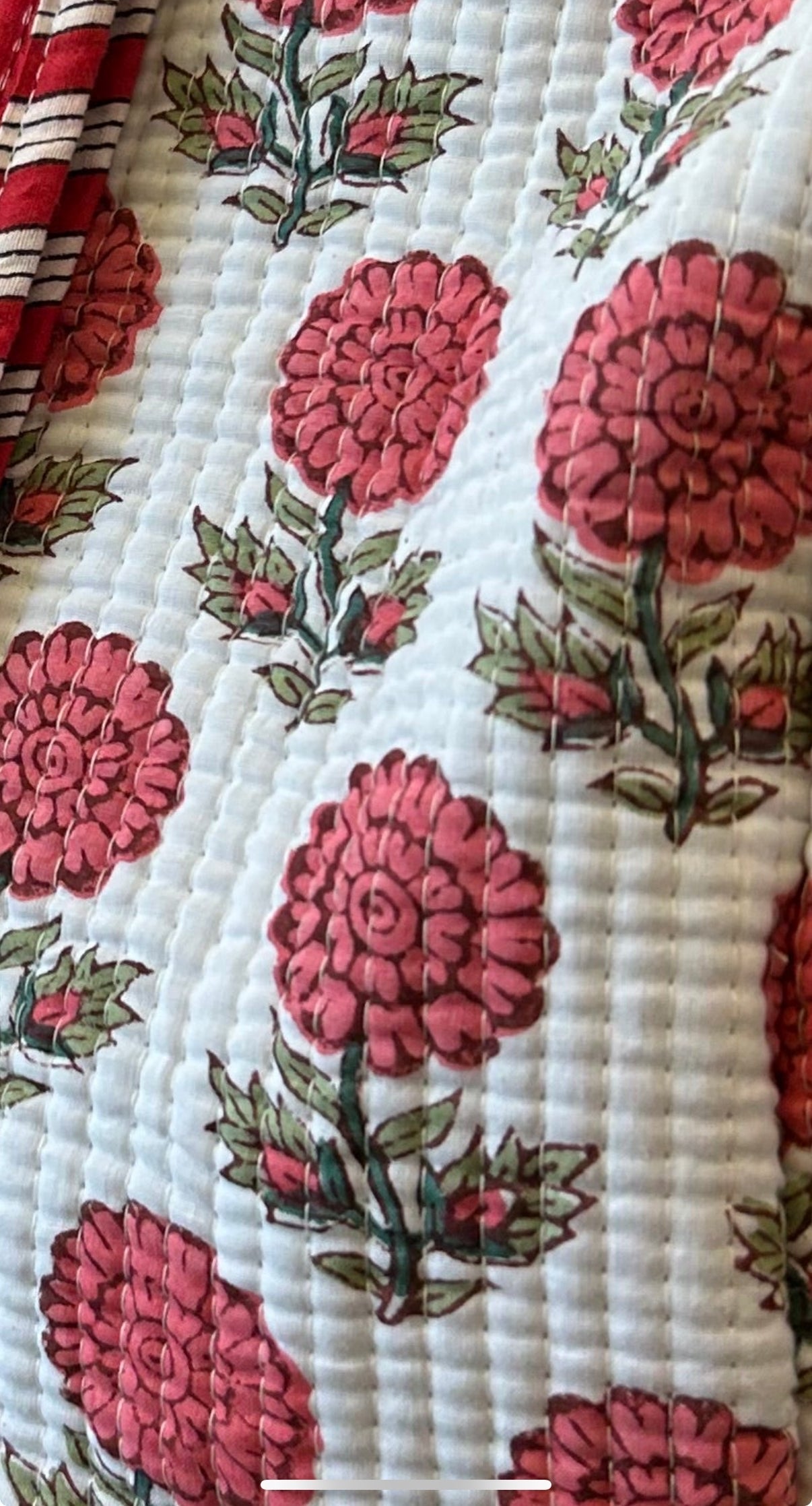 Block Print Quilted Totes