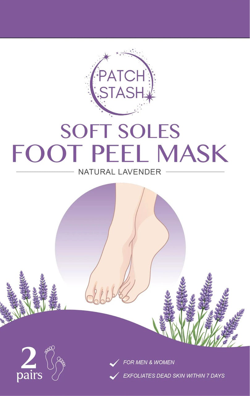 Patch Stash SOFT SOLES Lavendar Foot Peel Mask