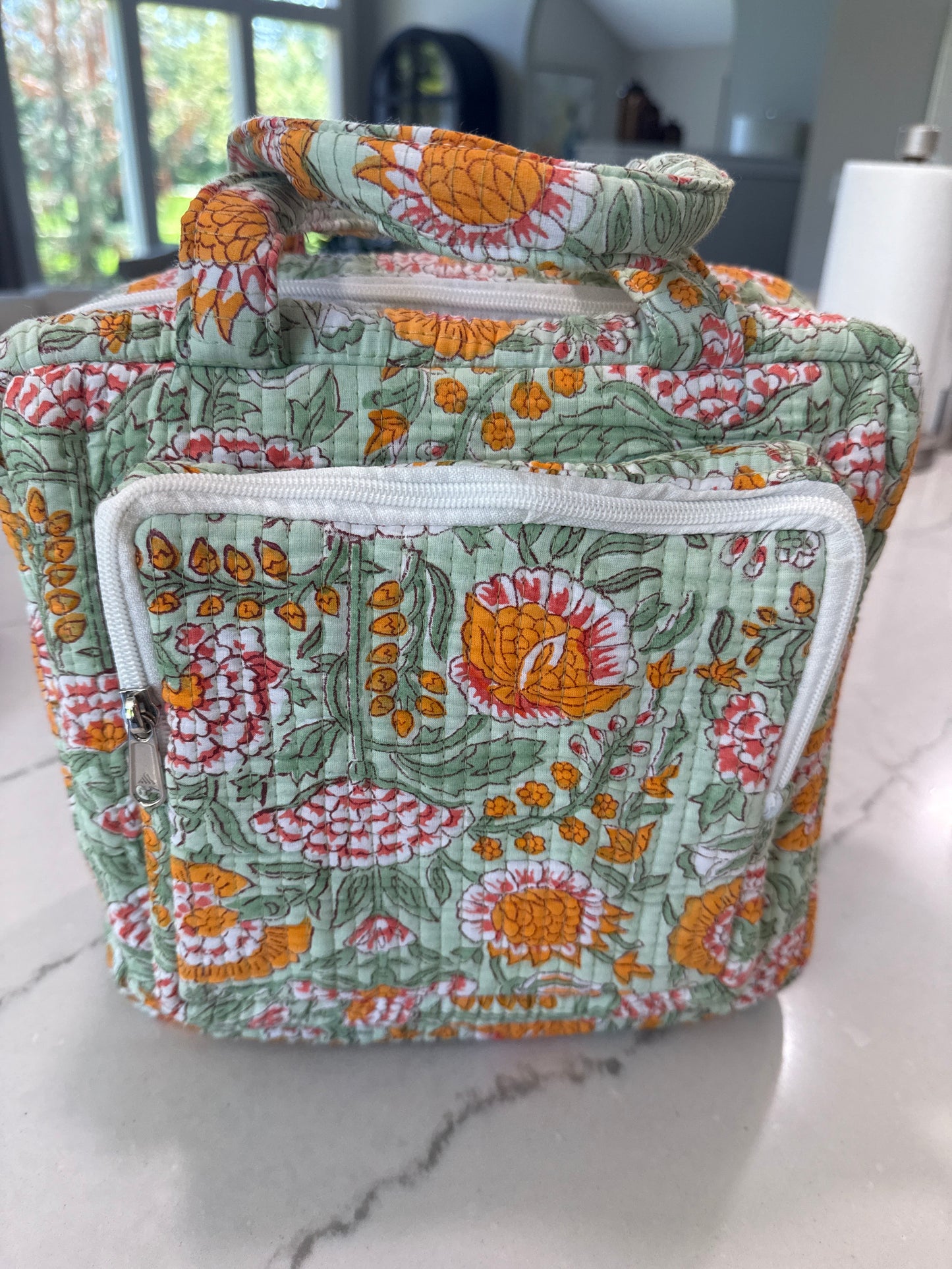 Sunshine Block Print Quilted Bag Collection