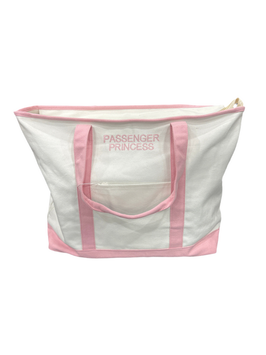 "Passenger Princess" Canvas Boat Tote