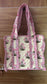Ruffled Garden Block Print Quilted Bag Collection (shipping estimate 9/12)