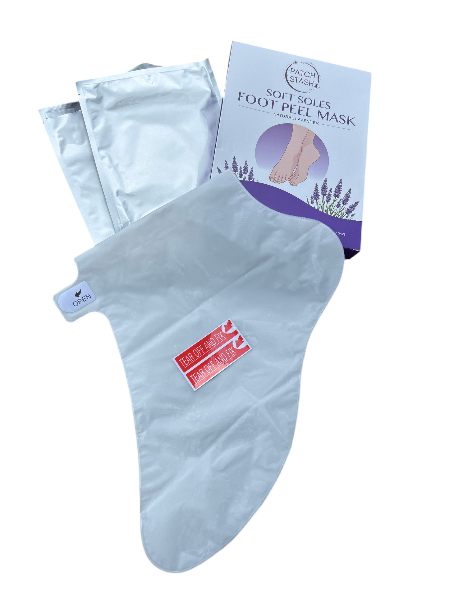 Patch Stash SOFT SOLES Lavendar Foot Peel Mask