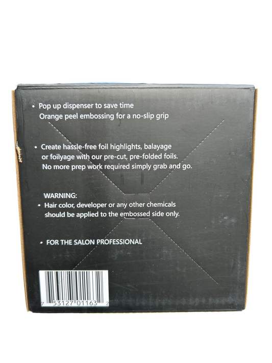 Salon Stash HALLOWEEN SKULLS & ROSES Pre-Cut, Pop-up Hair Foils – 500 Sheets