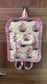 Ruffled Garden Block Print Quilted Bag Collection (shipping estimate 9/12)