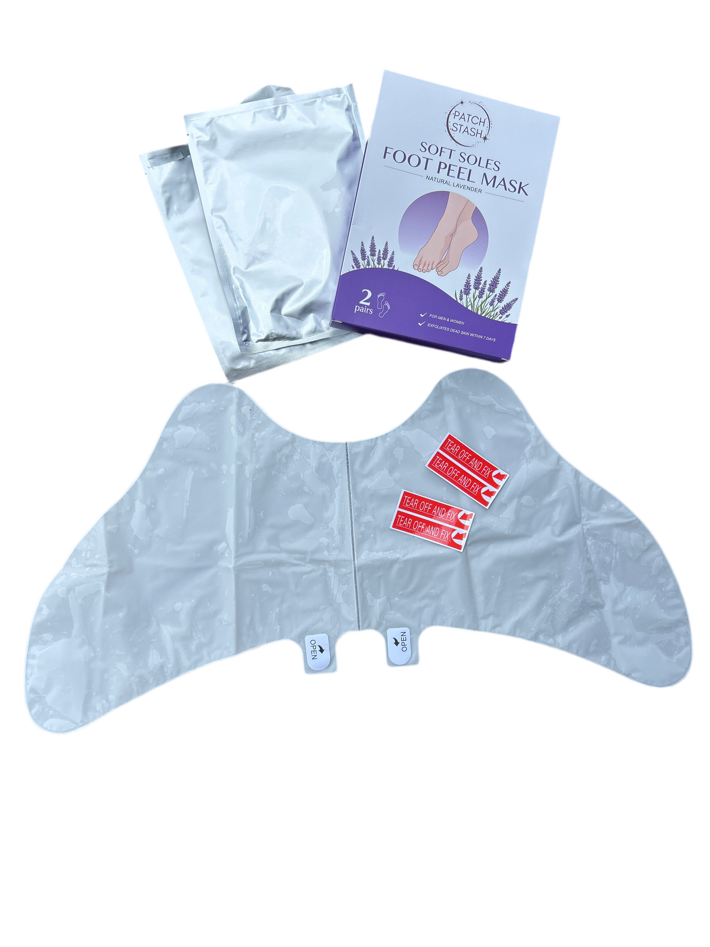 Patch Stash SOFT SOLES Lavendar Foot Peel Mask
