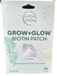 Patch Stash GROW + GLOW BIOTIN Hair, Skin & Nail Support Patches – 30 Count, 3” x 3”, Transdermal Patch for Healthy Hair Growth & Skin Radiance