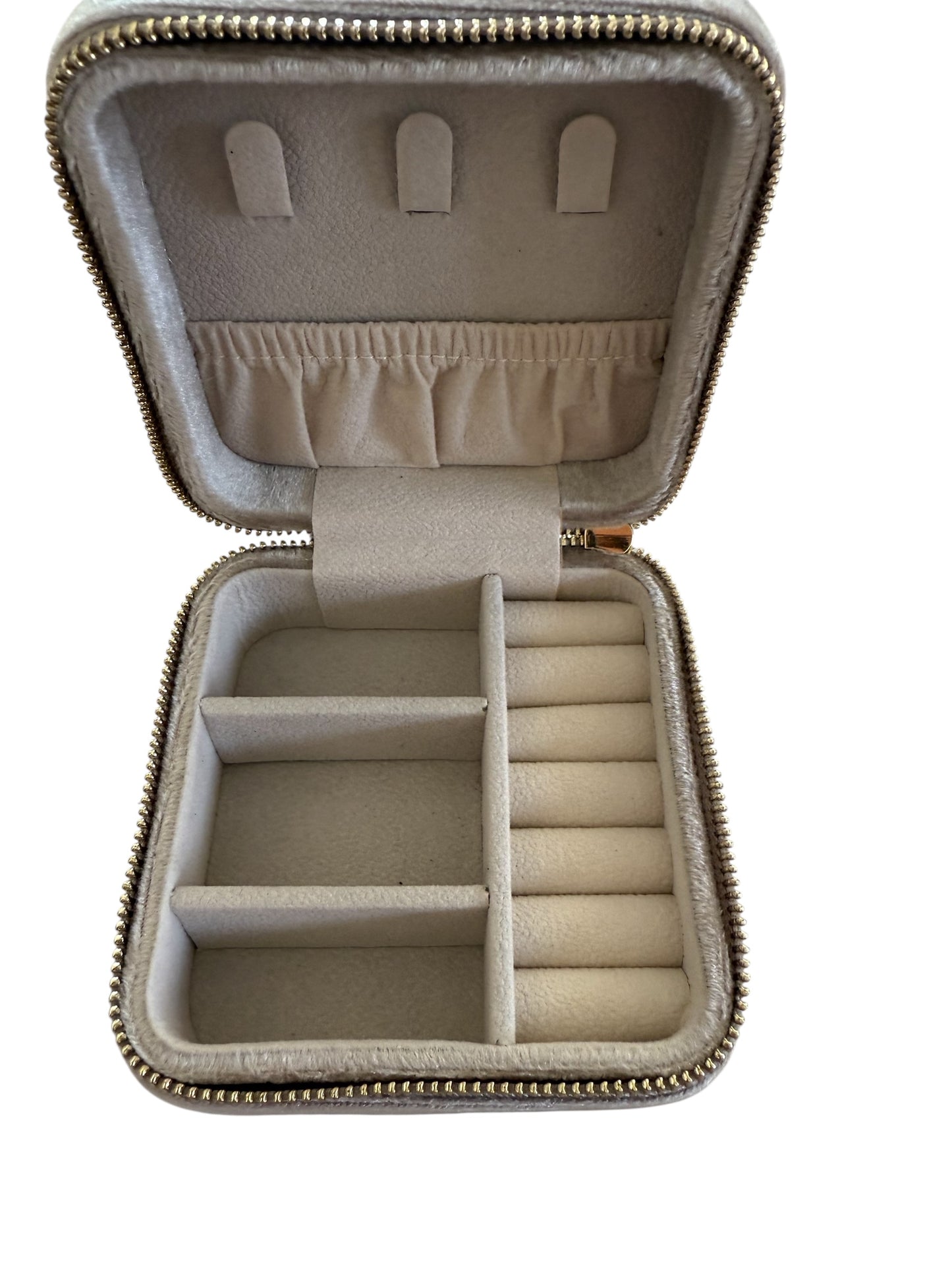 Quilted Velvet Jewelry Box