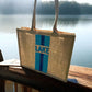 Summer Breeze Jute Tote