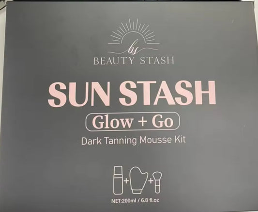 Sun Stash Glow + Go Complete Tanning Kit