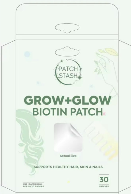 Grow + Glow Biotin Patch
