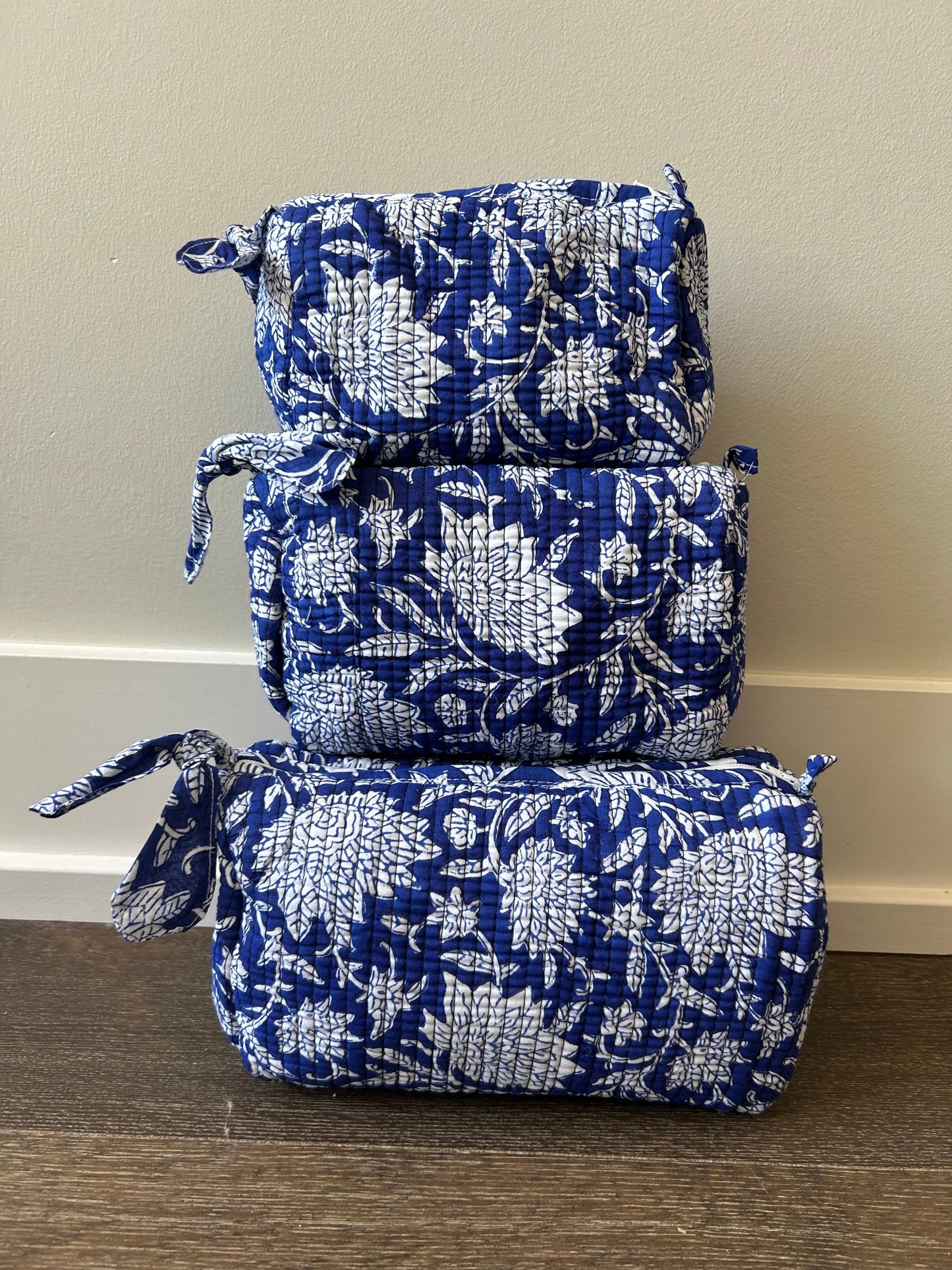 Serene Block Print Quilted Bag Collection
