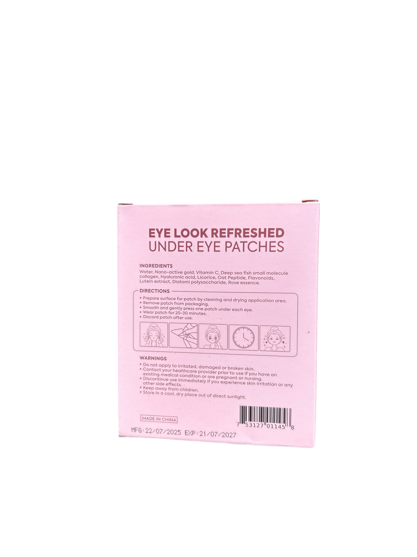 Patch Stash EYE LOOK REFRESHED Under Eye Collagen Patches | hydrating