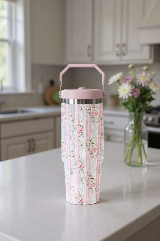 Floral Water Bottles (30 ounces)
