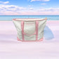 PASSENGER PRINCESS Oversized Canvas Boat Tote – Travel, Beach, & Road Trip Bag, 22" x 5.5" x 15"